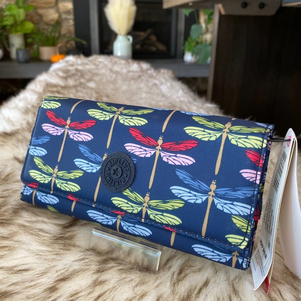 NWT Kipling BROWNIE Trifold Wallet
